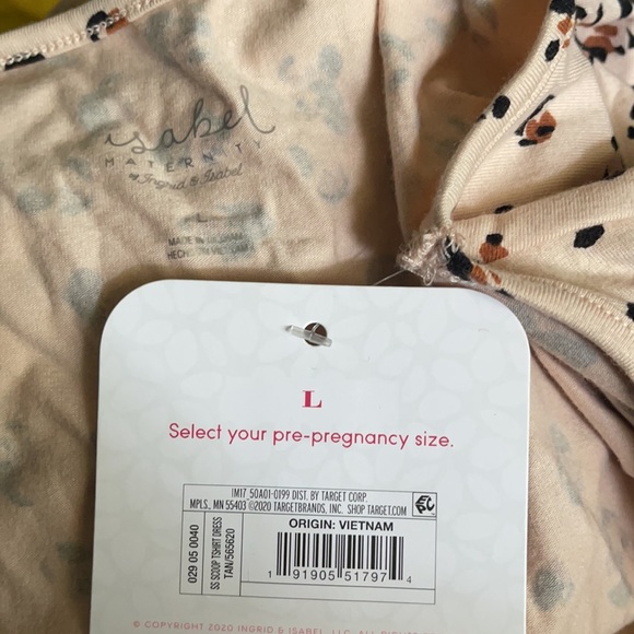 T-Shirt Maternity Dress by Isabel Maternity - Picture 7 of 7